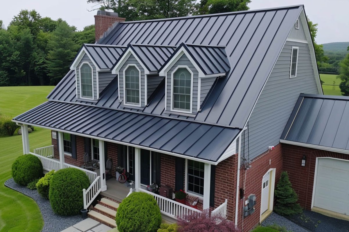 metal roofing project in Hudson Oaks Texas